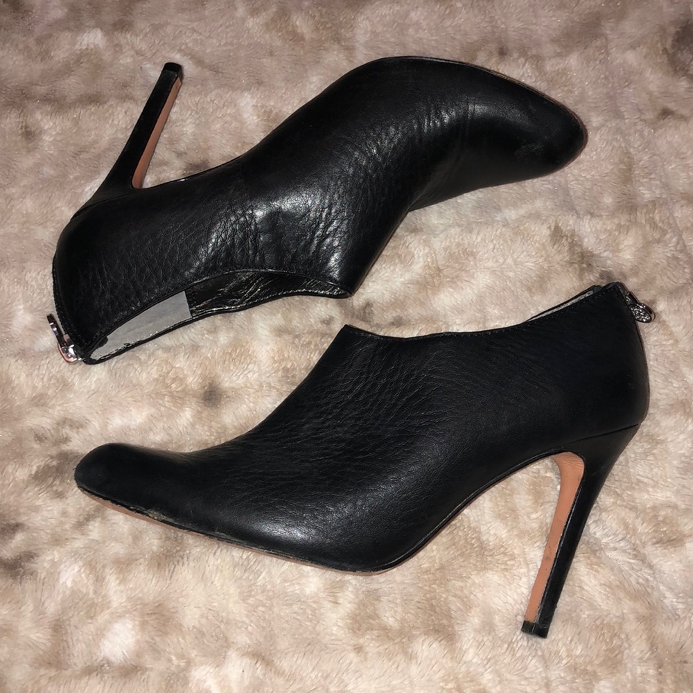 Coach heeled booties